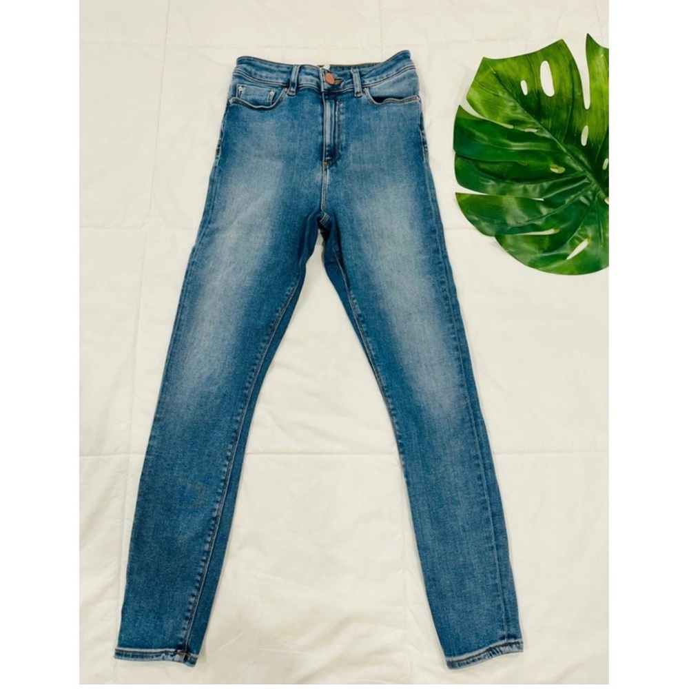 ASOS Skinny Jeans in Medium Blue Wash